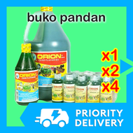 Orion BUKO PANDAN FLAVORING Food Coloring Liquid Extract Essence for Rice Beverages Dessert Cheese Pandesal Ferna Flavocol Primera Flavorade Flavo Col Baking Supplies Store Baking Ingredients Metro Manila