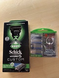 Schick Hydro 5 Custom Razor Handle & 5 Refill Blades Evangelion新世紀福音戰士特別版