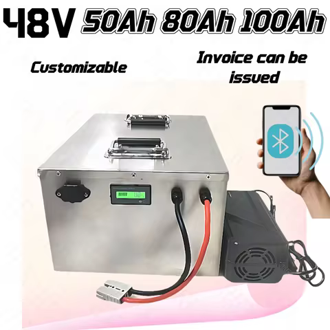 48V 50AH 80Ah 100Ah Lifepo4 lithium battery pack for Ryobi RM480e RM300e ZT480ex 300MV Zero Turn ele