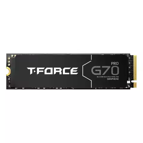 TEAMGROUP T-Force G70 PRO Graphene Heatsink 4TB DRAM SLC Cache 3D TLC NAND NVMe InnoGrit PCIe Gen4x4