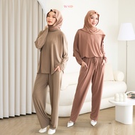 WMD Fashion - Basic One Set Jersey (Top and Culottes)