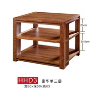 Jazz Rack Luxury Series Cabinet Black Walnut Solid Wood Amplifier RackHIFIAudio Appliance Shelf Speaker Equipment Rack