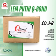 Q Bond HQ-216 PVAC White Glue 10Kg and 5kg Contents | Wood and Paper Glue | MULTIPURPOSE GLUE | DIY 