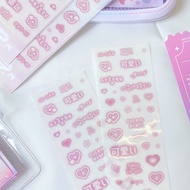 [mellistudio] dream glow sticker sheet