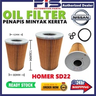 FIS Oil Filter Nissan Homer SD22 15208-99000 15208-76225 15208-76201 15274-99000 O-3138 Penapis Miny