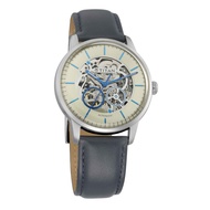 Titan Men's Champagne Dial Automatic Watch with Leather Strap 90110SL02