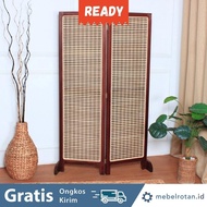 LYDE 2-LEAF ROOM PARTITION | FOLDING SCREEN | ROOM DIVIDER