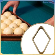 [LsxmzMY] Billiard Pool Ball Rack, 9 Ball Diamond Smooth, Wood, Pool Table Accessory,
