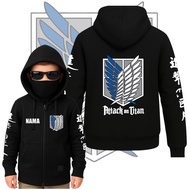 Anime aot Boys' Jacket Ages 4-10 Years