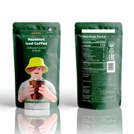 韓國DELAFFE袋裝榛子咖啡 2 x 340ml #649590 (綠色包裝) HAZELNUT ICED COFFEE#新舊包裝隨機發貨