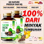 Go Nature Sacha Inchi oil Softgel Go Nature By Ustaz Hanafiah Malek FREE GIFT ORIGINAL HQ