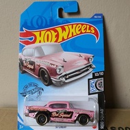 HOTWHEELS 57 CHEVY ROD SQUAD PINK EDITIONOriginal