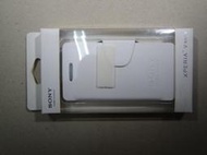 手機:皮套:SONY Xperia V LT25i 皮套,白色