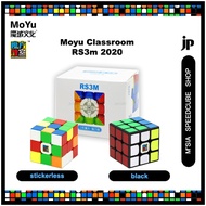 [JPEARLY] Moyu Cubing Classroom RS3M 2020 (Stickerless / Black) | 3x3 Magnetic Speedcube