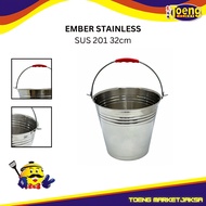 Stainless Steel Bucket Sus 201 - Stainless Steel Water Bucket 201 32cm ZC