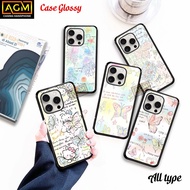 Glossy Case For Oppo A3 Pro A3X A60 A38 A78 A58 A74 A54 A53 A33 A17K A55 A18 A17 A16K A16E A15 A15s 