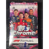 (LOCAL SG) 2023 TOPPS Chrome Formula 1 Box