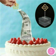 C3S Cake ATM Happy Birthday Cake Topper Money Box Funny Creative Cake Decoration