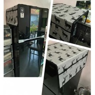 Base Refrigerator Tablecloth with Various Cute Patternedpilihans, Suitable for 1 and 2 Doors with 6 