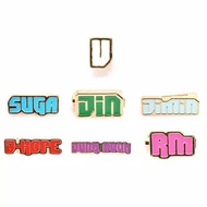 BTS NAME PIN BTS BADGE