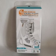 美國 SHOCK DOCTOR 白色腳裸 保護套