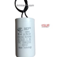 Capacitor CBB60 15uf 450VAC starter capacitor