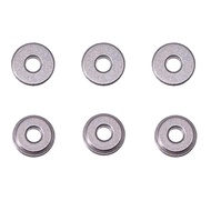 6 PIECE(s) Stainless Steel Ball Bushing For Aeg Gel Blaster Gearbox - /7mm/8mm/9mm - 6mm - [multiple options]