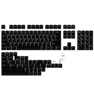 DROP GMK White-On-Black Custom Mechanical Keyboard Keycap Set - 146-keys, Doubleshot ABS Bow, Cherry