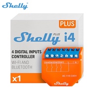 Shelly Plus i4 DC | WiFi and Bluetooth Smart Controller with 4 Digital Inputs Relay | Home Automatio