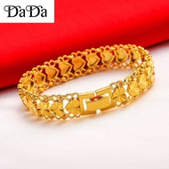 916 Gold Ring Original Malaysia Gold Bracelet For Women Men Birthday Wedding Engagement Jewelry Gift