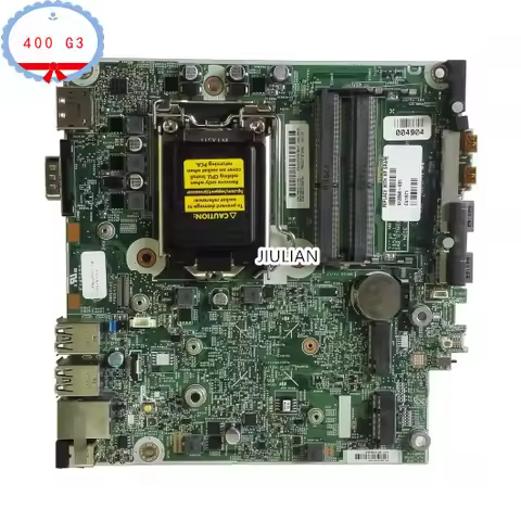Original System Board 912858-601 912858-001 For PRODESK 400 G3 DM VIRGO MB 16514-1 Desktop Motherboa