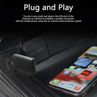 Wireless Carplay Dongle USB Adapter แบบพกพา Mini CarPlay Adapter 5V Plug And Play Bluetooth-Compatible Auto Accessories