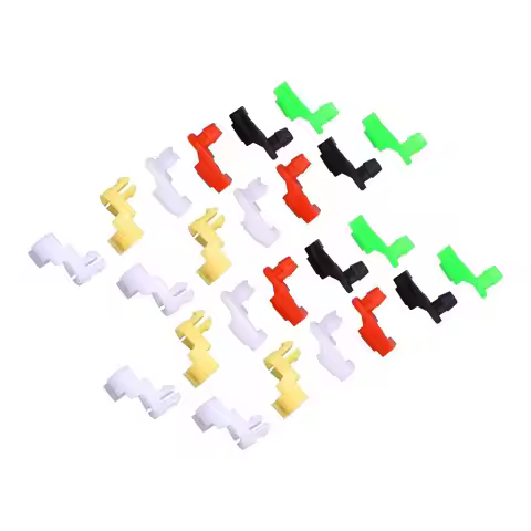 20469 20470 15673 1Set Door Lock Tailgate Handle Rod Clip End Retainer Fastener Rivet Fit for Toyota