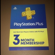 [PS4] Playstation Plus Physical (Reg 3) PS+