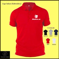 baju sulam Malindo Air Embroidery Sulam POLO T SHIRT FOR MEN & WOMRN Malindo Airline UNIFORM STAFF 1