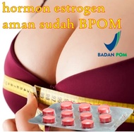 obat pembesar payudara - pengencang payudara hormon estrogen - AMAN BPOM pil pembesar payudara dan m