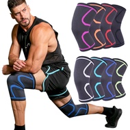 2pc Knee Pads Breathable Nylon Elastic Sports Knee Support Brace Running Fitness Basketball Football