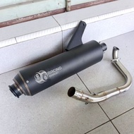 Standard racingknalpot Original 86 racing exhaust pnp scoopy nmax new nmax old aerox new aerox old a