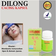 Obat tipes ramuan cina herbal dilong cacing kapsul penurun demam tinggi obat tipus herbal BPOM