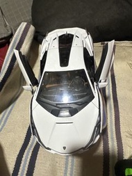 1:18 Maisto 藍寶堅尼 Lamborghini Sian FKP 37 白色 合金模型車 (二手良品
