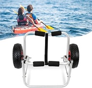 Universal Kayak Cart Boat Carrier, Foldable Boat Canoe Cart Carrier, Foldable Support, for Canoes, Surfboards And Folding Boats