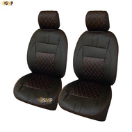 ชุดหุ้มเบาะ [ VIP ] TOYOTA VIGO เข้ารูปตรงรุ่น คู่หน้า ไม่ปัก LOGO หุ้มเบาะ โตโยต้า วีโก้ toyota vig