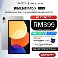 2025 Realme Pad X Android Tablet 10inch (12GB RAM+256GB ROM) 8990mAh Mega battery Dual Sim 5G Origin
