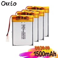 803040 3.7V 1500mAh Lipo Battery Replacement Lithium Li-Po Polymer Rechargeable Battery For a