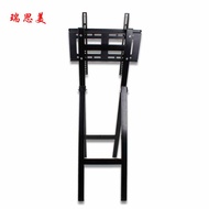 🚀LCD TV Floor Bracket Display Mobile Folding Advertising Machine Exhibition Vertical Wall Mount Brackets32-55Inch