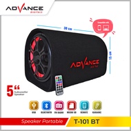 【READY STOCK】Advance Portable Wireless bluetooth 5 Inch carpet speaker T101 BT  SPEAKER NIKO SLANK GL5 Super Sound 360°Stereo Surround Sound Audio Music Player Bass Subwoofer Home Theater Multimedia