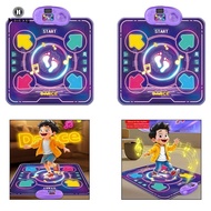 [homozy] Dance Mat Toy Electronic Dance Mat Musical Dance Pad Toy Music Dance Touch Playing Mat Danc