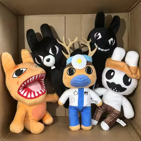 Animal Hospital Plush Toys Horror Game Animal Hospital Anomaly Cat Dog Penguin Bunny Animal Hospital