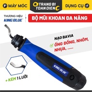 KingBlue KB-1301 copper pipe beveling tool with 1 replacement blade, cobalt-plated blade