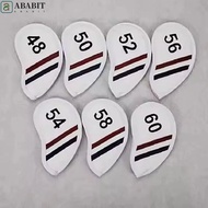 ABABIT Golf Wedge Cover, Angle Club 56 58 60 Degree Sand Wedge Headcover, Universal PU Leather Water